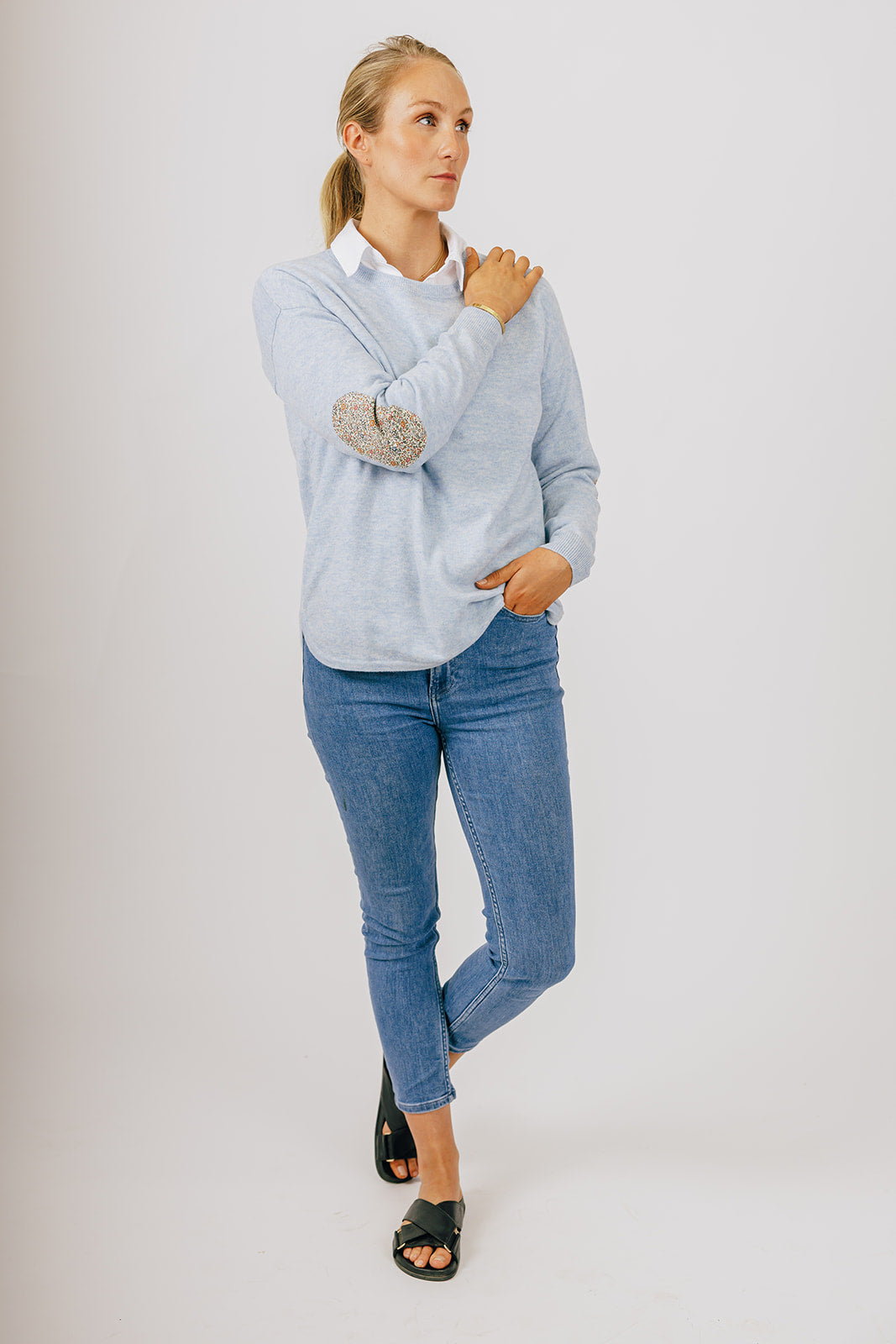 Baby Blue Swing w K&M Liberty Patches