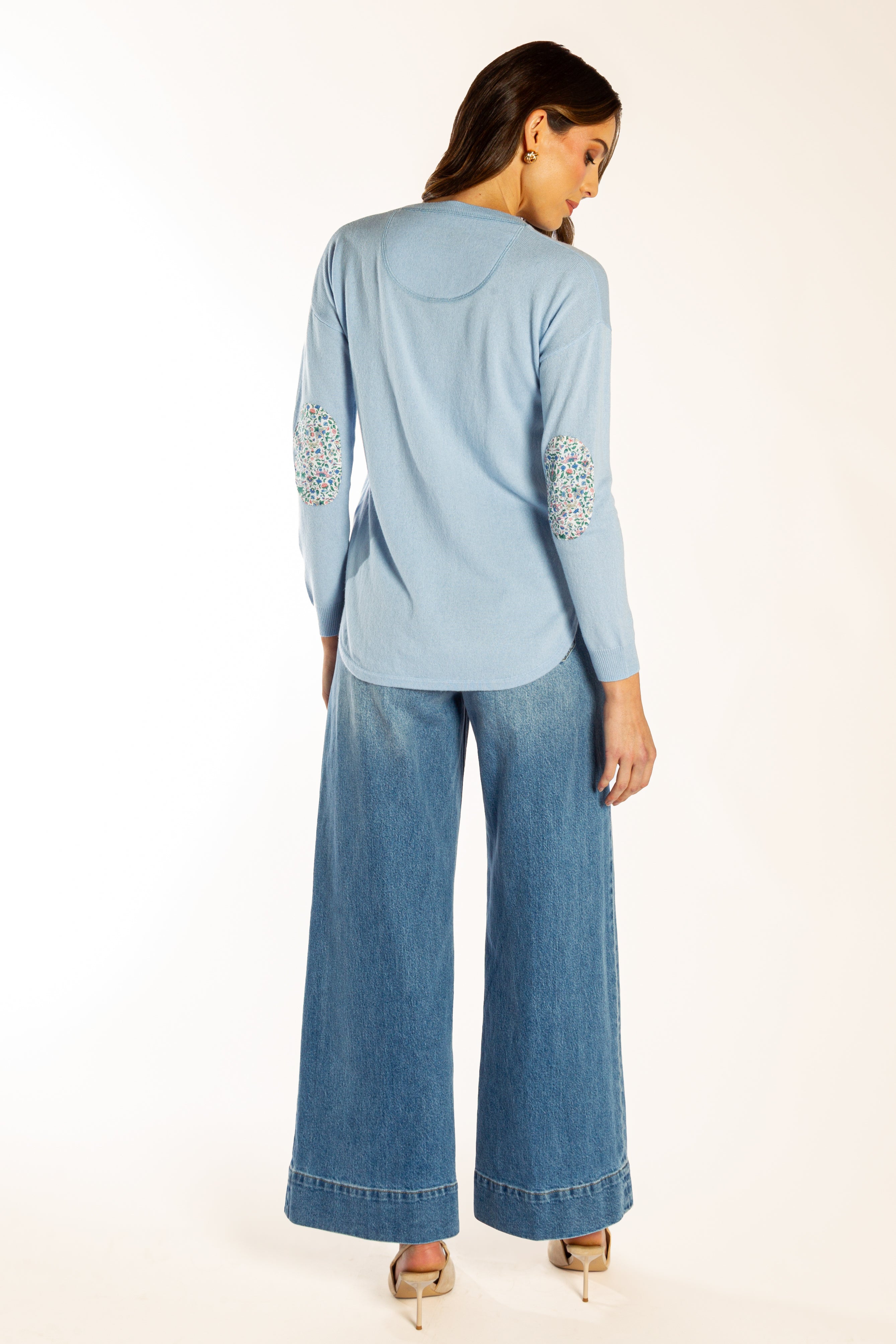 Blue Swing w Liberty Elbow Patches