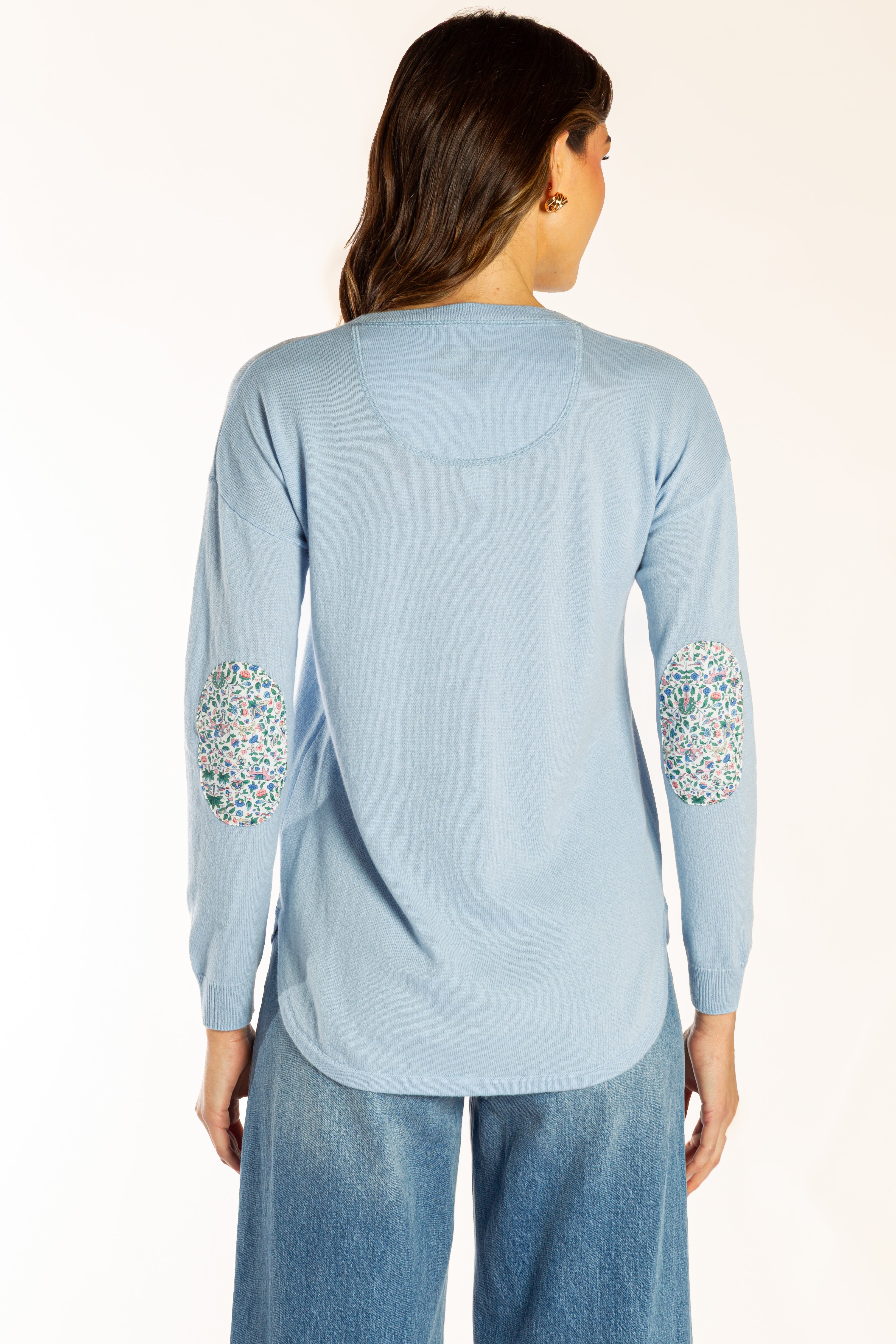 Blue Swing w Liberty Elbow Patches