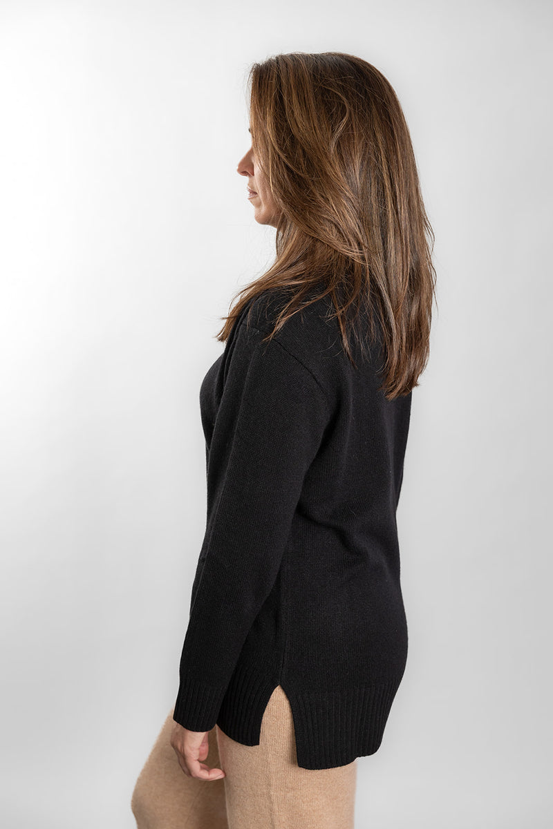 Black Polo Neck