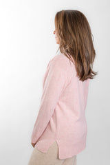 Baby Pink Polo Neck
