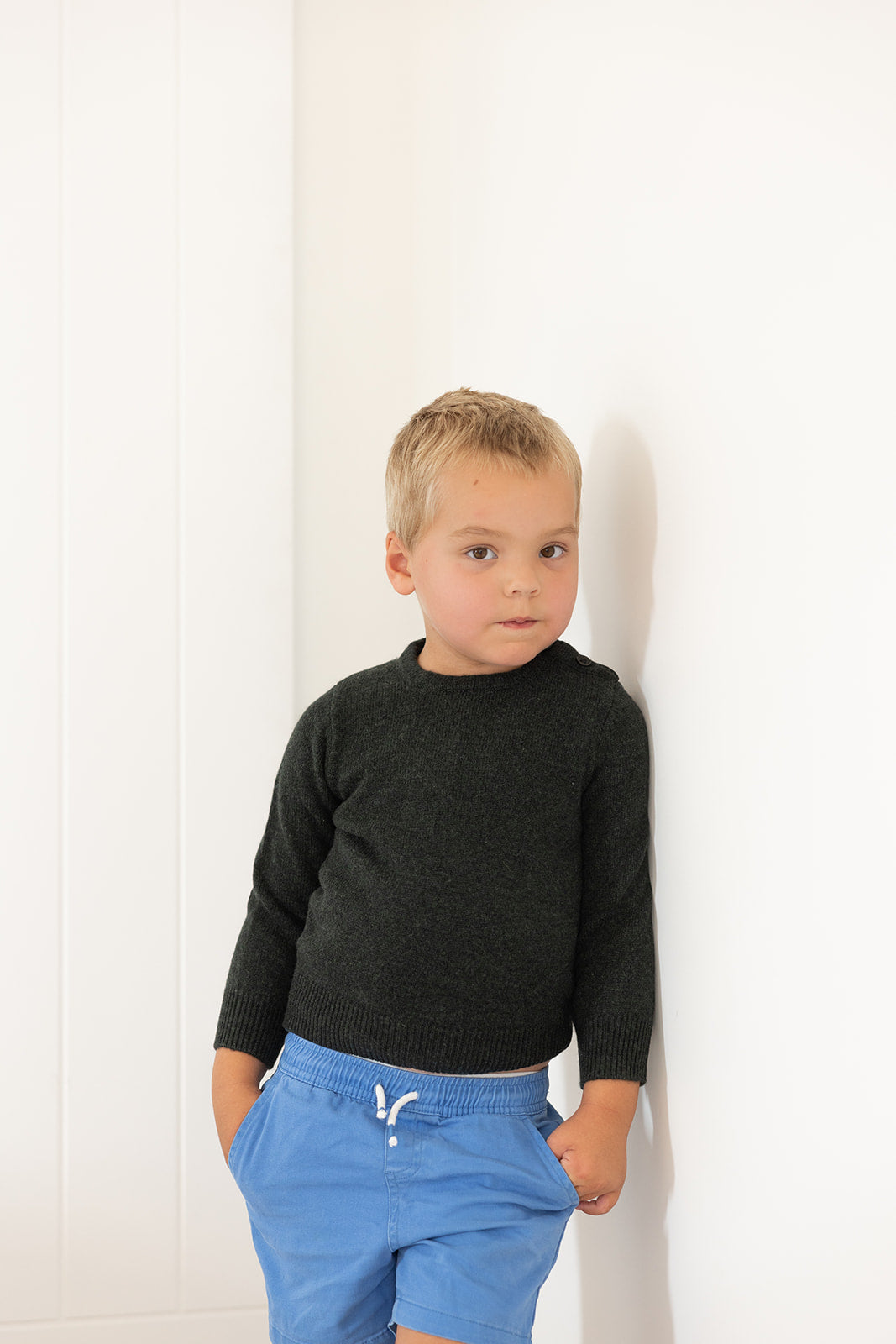 Forest Green Freddie w Tan Elbow Patches