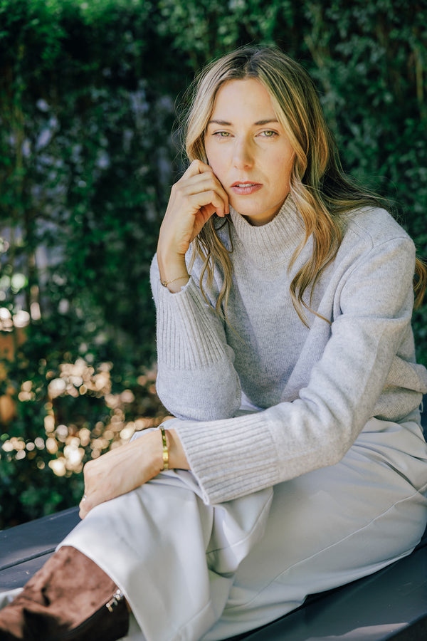 Grey Polo Neck