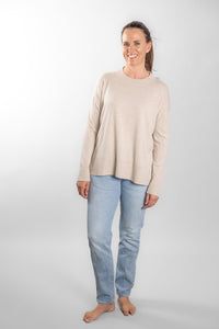 Oatmeal Crew Neck Jumper