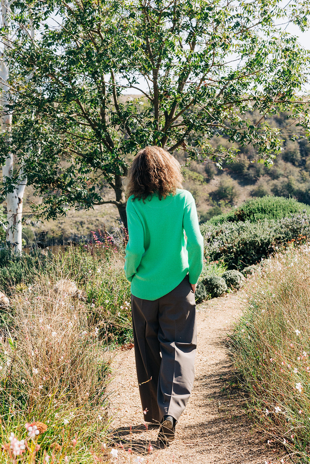 Bright Green Polo Neck