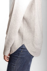 Grey Funnel Neck