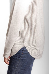 Grey Funnel Neck