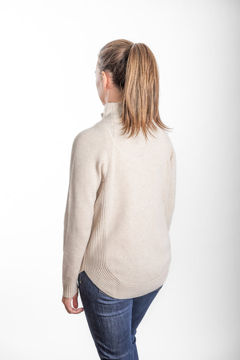 Oatmeal Funnel Neck