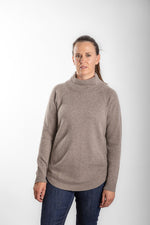 Load image into Gallery viewer, Brown Funnel Neck
