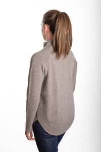 Brown Funnel Neck