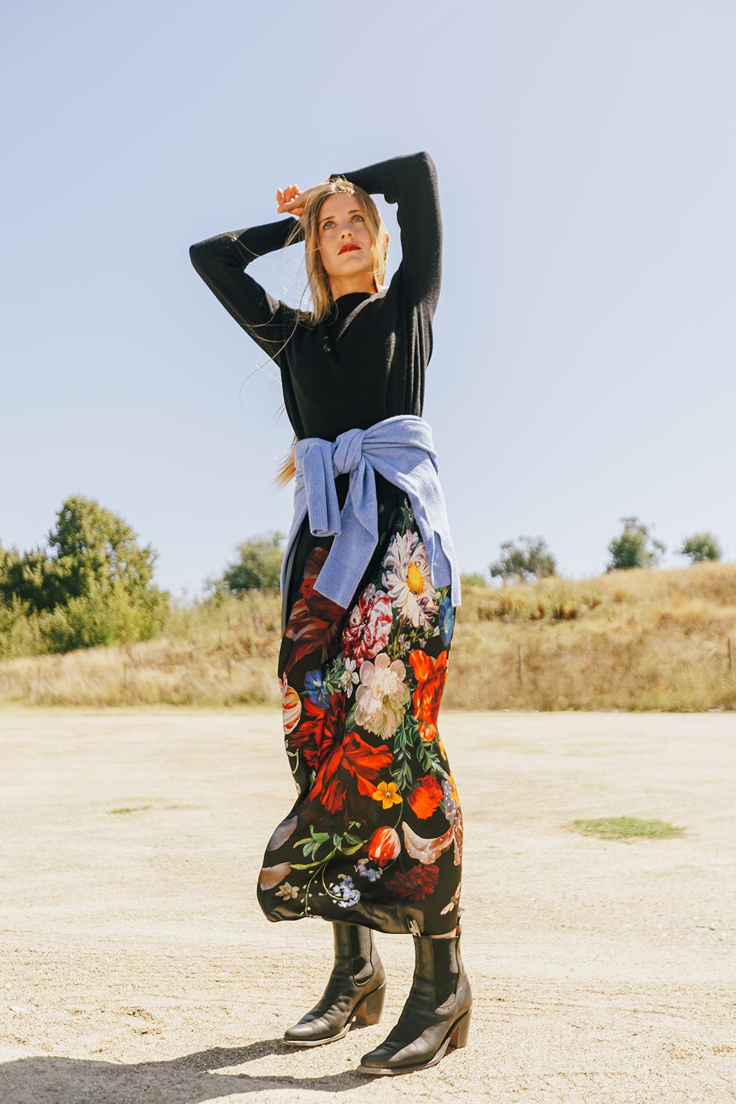 Black Crew Neck Jumper