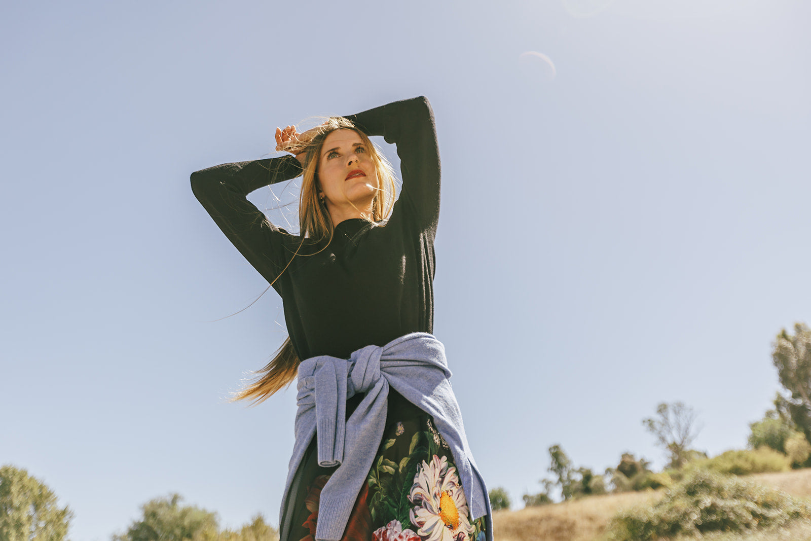 Black Crew Neck Jumper