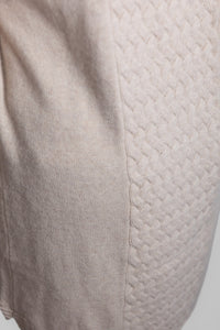 Oatmeal Long Cable Cardigan