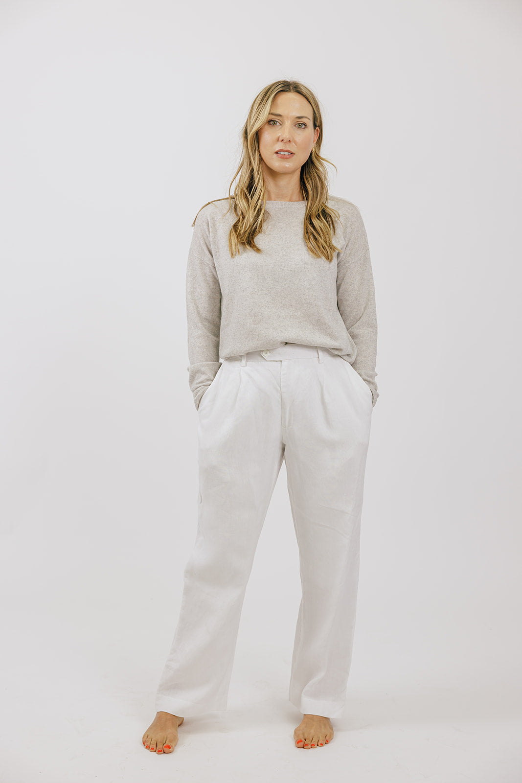 Grey Swing w Blue / White Stripe Patch