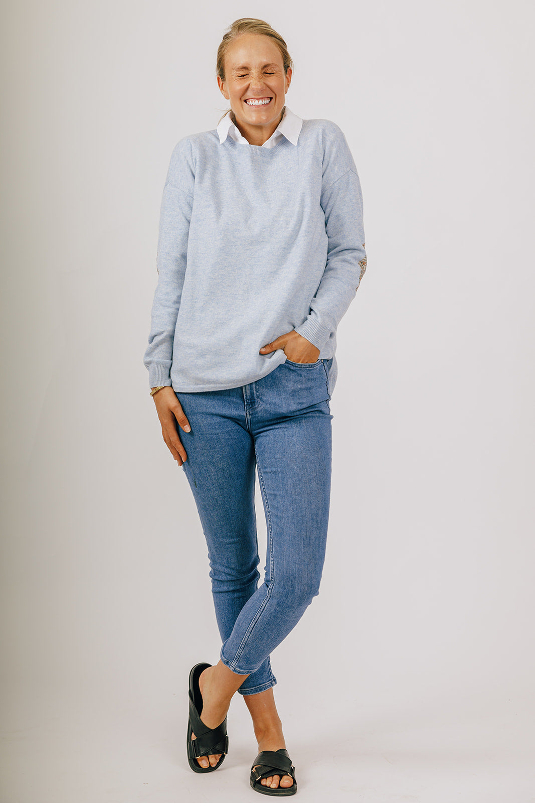 Baby Blue Swing w K&M Liberty Patches