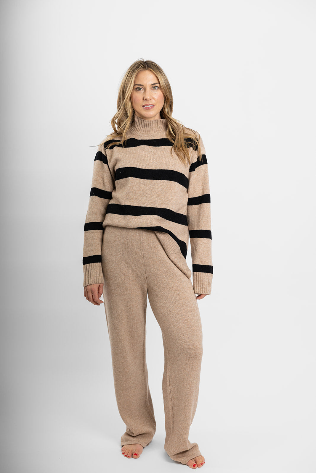 Camel Wide Leg Pant