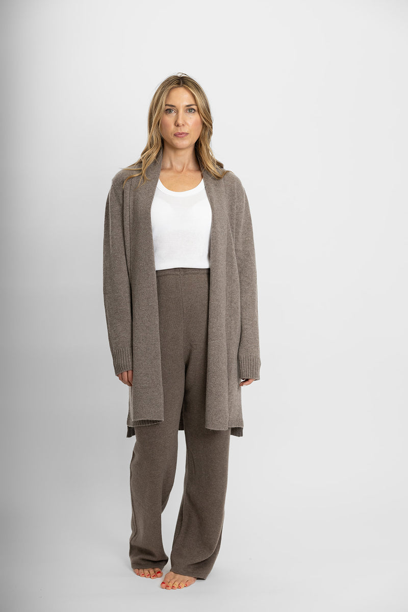 Brown Wide Leg Pant