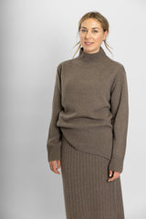 Brown Polo Neck