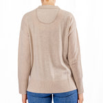 Load image into Gallery viewer, Oatmeal V Neck Jumper
