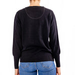 Load image into Gallery viewer, Black Bell Sleeve Jumper
