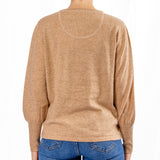 Camel Bell Sleeve Jumper