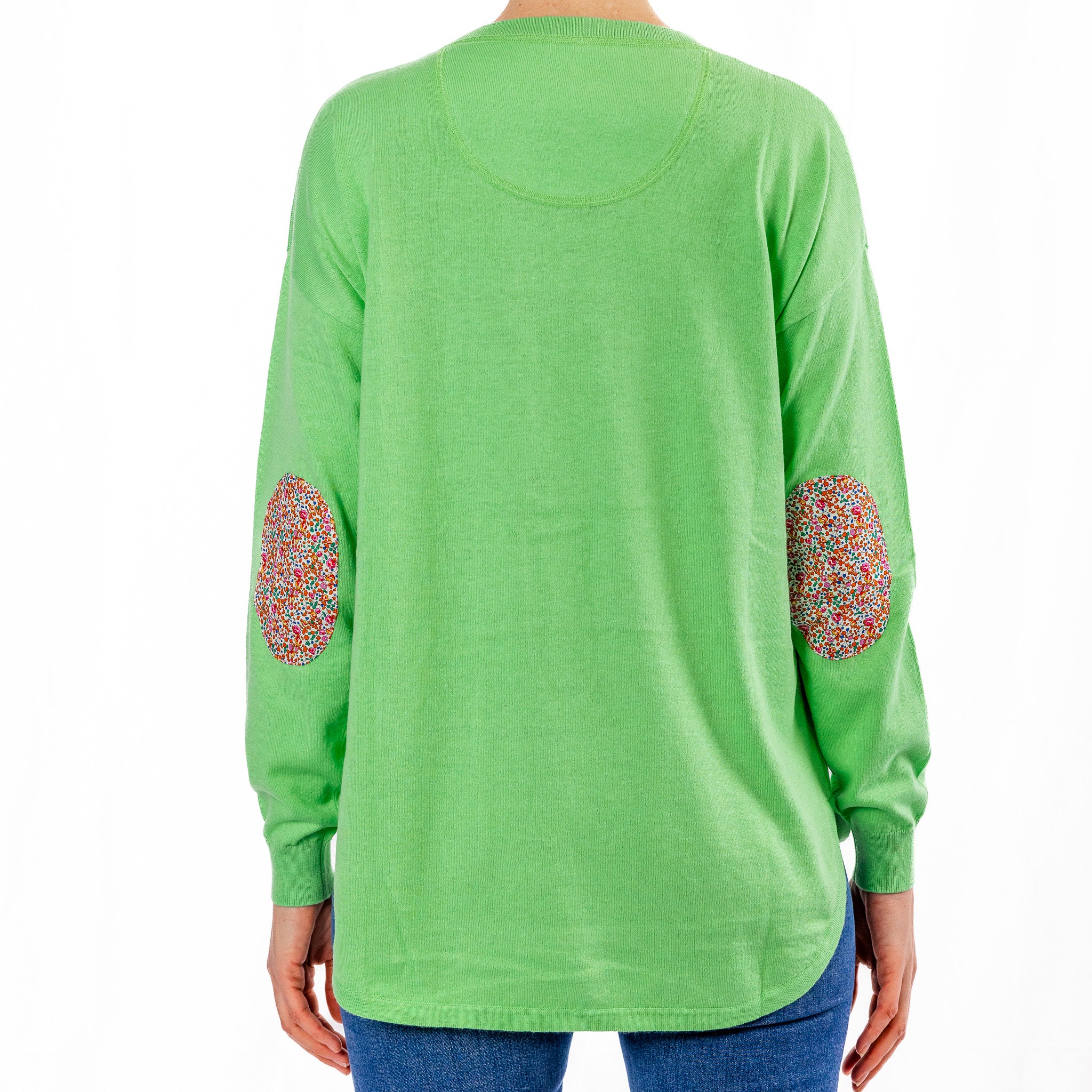 Cotton Cashmere Mint Swing with Eloise Patch