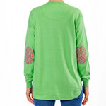 Load image into Gallery viewer, Cotton Cashmere Mint Swing with Eloise Patch

