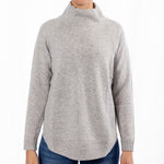 Load image into Gallery viewer, Grey Funnel Neck Jumper
