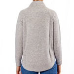 Load image into Gallery viewer, Grey Funnel Neck Jumper
