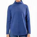 Load image into Gallery viewer, Donkey Blue Funnel Neck Jumper
