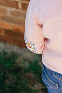 Lolly Pink Florence Jumper with Betsy Liberty Patches