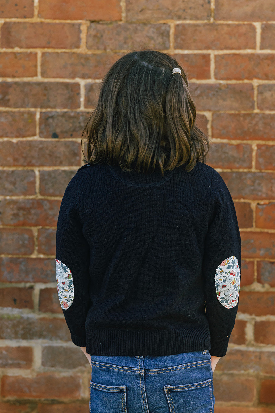 Navy Florence Jumper with Betsy Liberty Patches