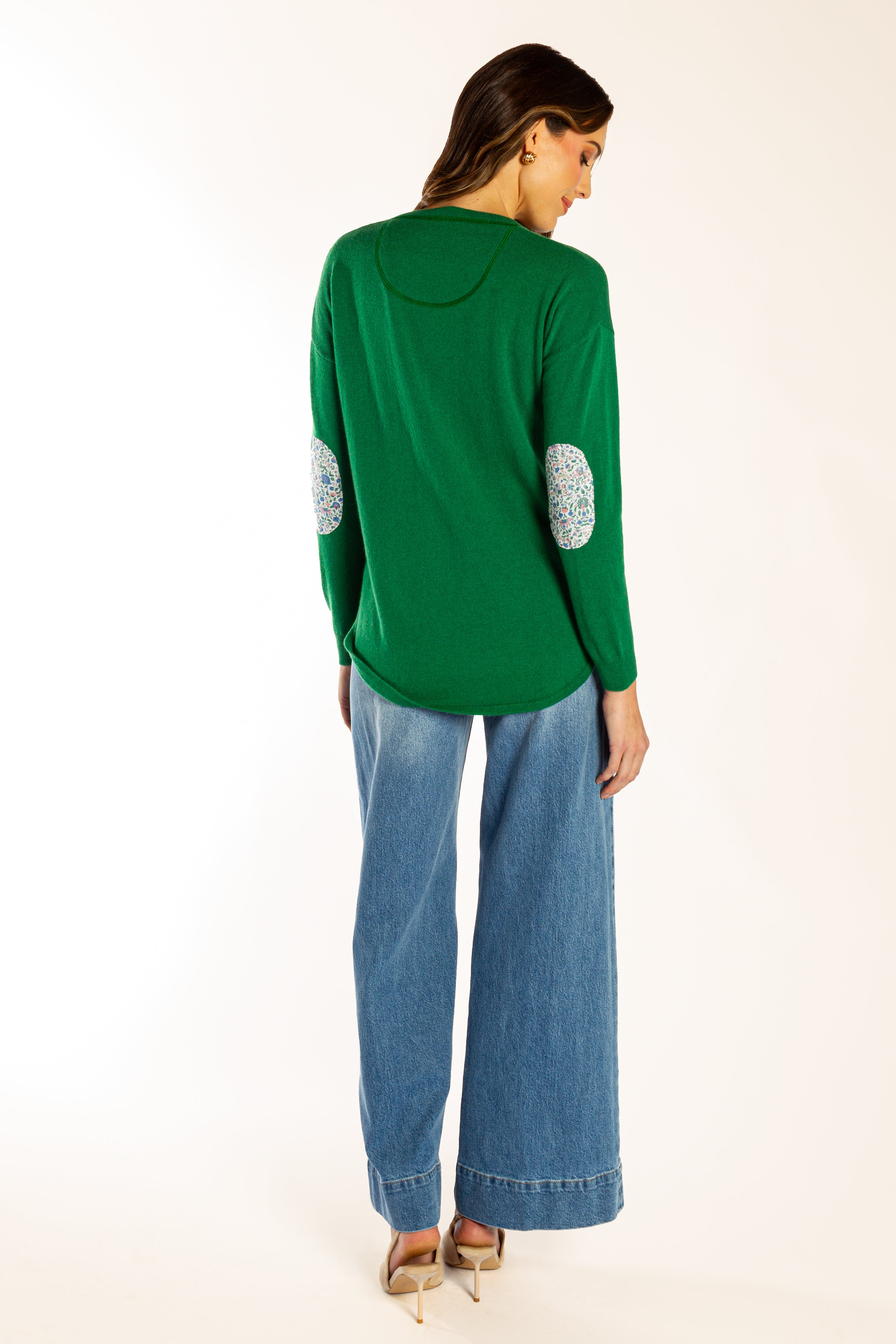 Green Swing w Liberty Elbow Patches