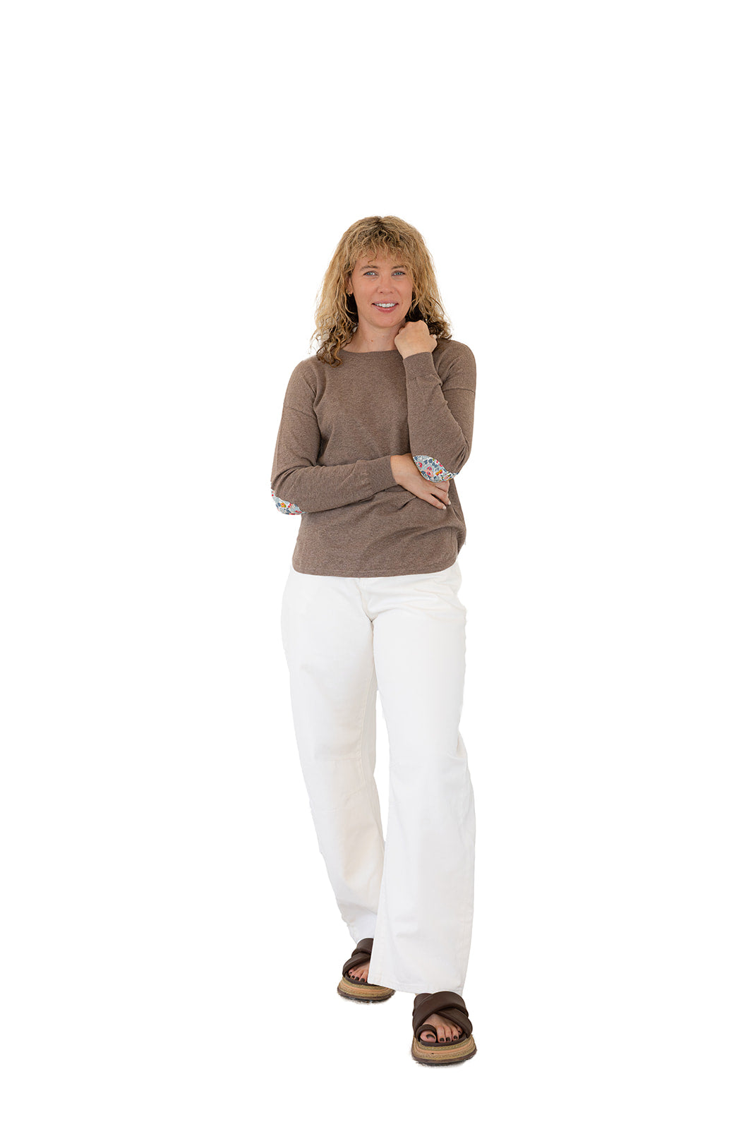 Brown Swing w Liberty Elbow Patches