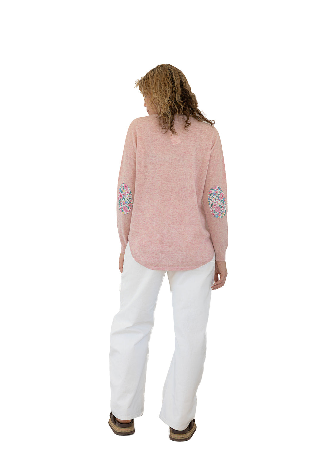 Pale Pink Swing w Liberty Elbow Patches