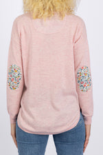 Load image into Gallery viewer, Pale Pink Swing with Blue Betsy Liberty Patches
