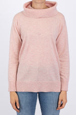 Load image into Gallery viewer, Pink Cowl Jumper
