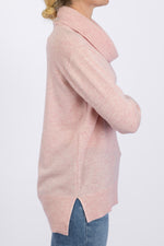 Load image into Gallery viewer, Pink Cowl Jumper
