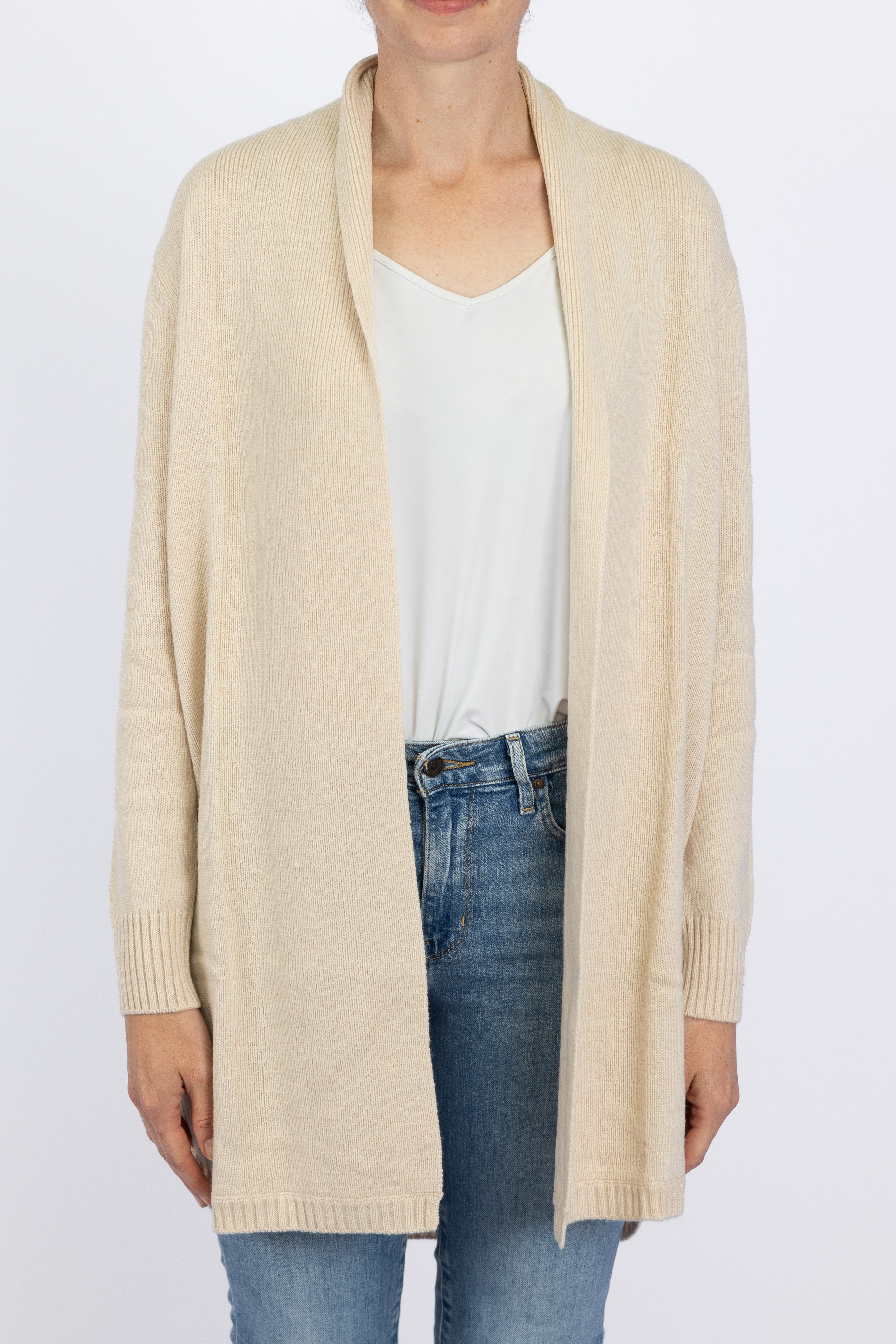 Oatmeal Cable Cardigan