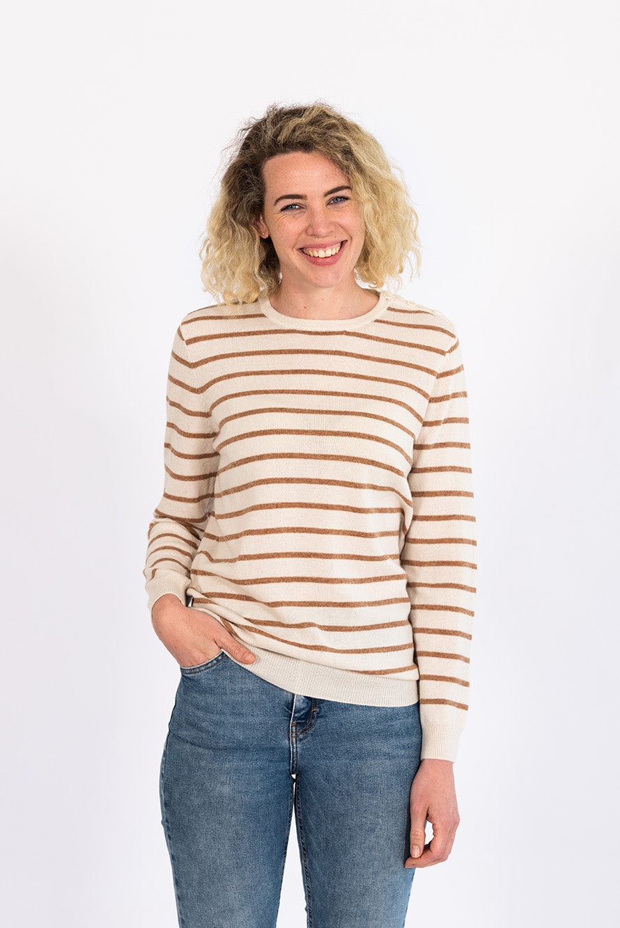 Cinnamon Breton Jumper