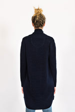 Load image into Gallery viewer, Navy Cable Cardigan
