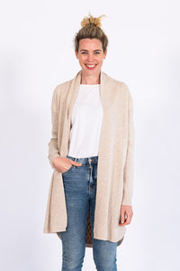 Almond Cable Cardigan