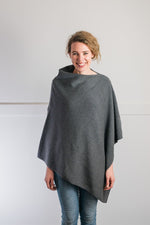 Load image into Gallery viewer, Steel Grey Poncho
