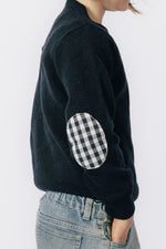 Load image into Gallery viewer, Navy Freddie with Navy Gingham Patches

